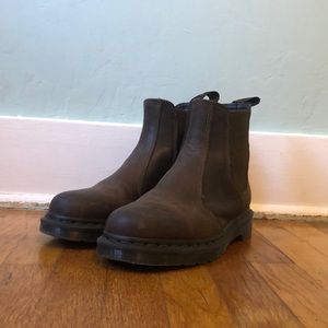 Dr. Martens Crazy Horse Leather Chelsea Boots
